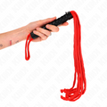 KINK - FOUET DE CORDE ROUGE 56 CM