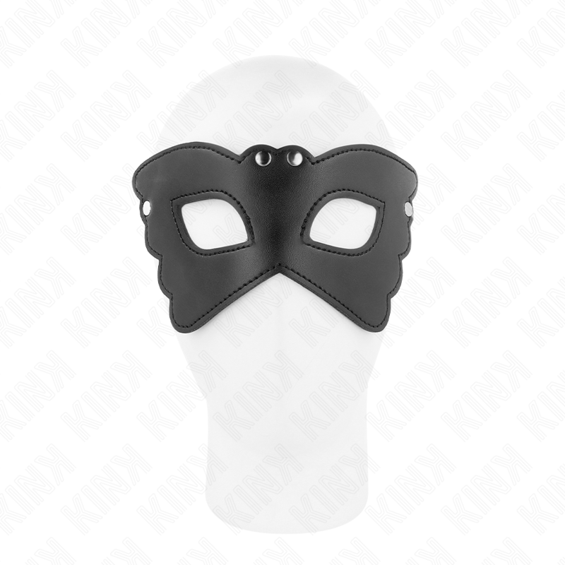KINK - MASQUE EN SIMILI CUIR FORME PAPILLON 20 x 9 CM