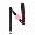 KINK - BAILLON BILLE OR ROSE 4 CM SANGLE 60 x 2 CM