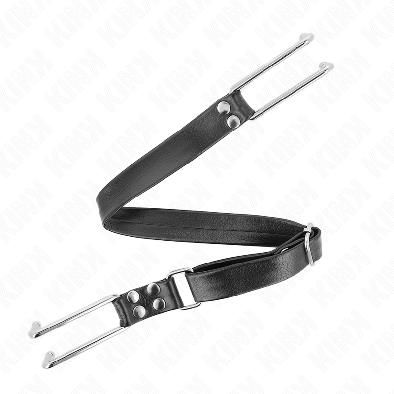 KINK - BÂILLON CROCHET MÉTAL RÉGLABLE 36-52 CM