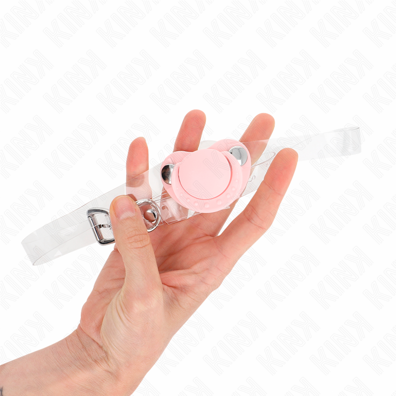 KINK - TÉTINE ROSE EN FORME DE TÉTINE 5,5 x 4 CM RÉGLABLE 43-60 CM