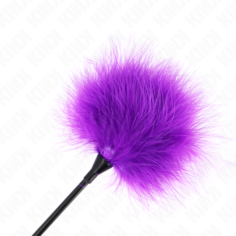 KINK - PLUMES CHATOUILLANTES VIOLETTES POUR LE KIT DE BONDAGE 27 CM