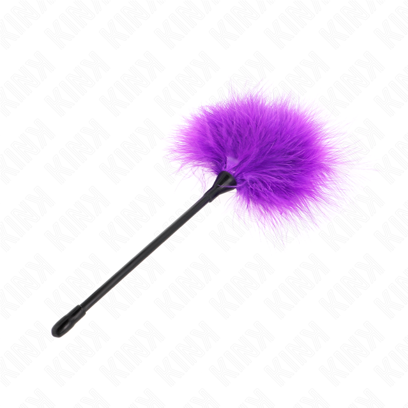 KINK - PLUMES CHATOUILLANTES VIOLETTES POUR LE KIT DE BONDAGE 27 CM