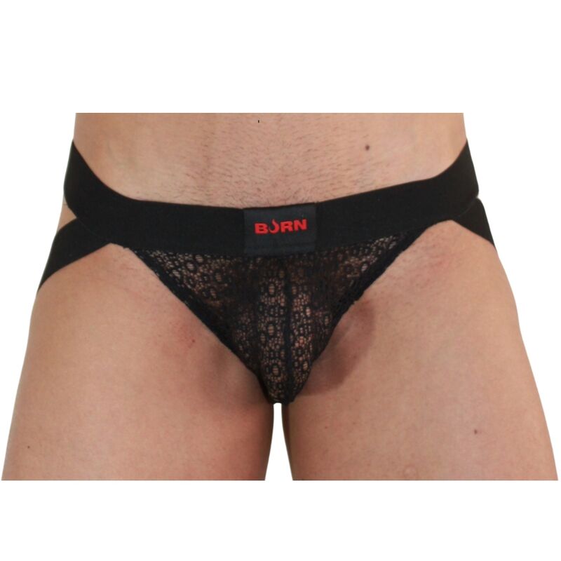 BURN - 005 JOCK LENCERO NOIR S