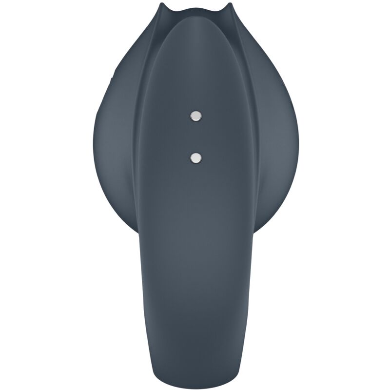 SATISFYER - PERFECT PAIR 2 MULTIVIBRATEUR 2 EN 1 ANNEAU PÉNIEN ET STIMULATEUR DE DOIGT GRIS