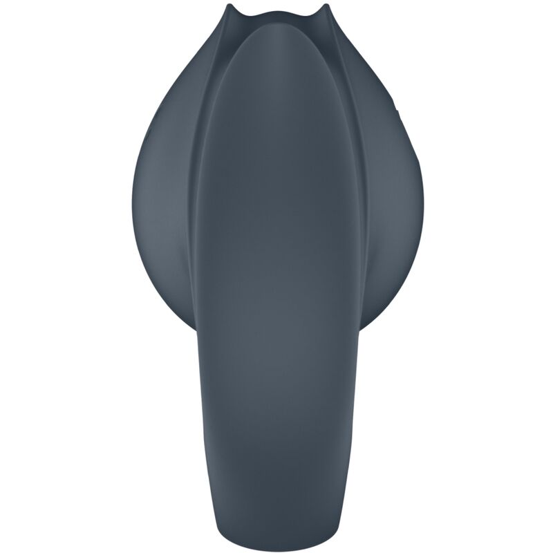 SATISFYER - PERFECT PAIR 2 MULTIVIBRATEUR 2 EN 1 ANNEAU PÉNIEN ET STIMULATEUR DE DOIGT GRIS