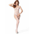 PASSION - BS 102 BODYSTOCKING WEISS EINE GRÖSSE