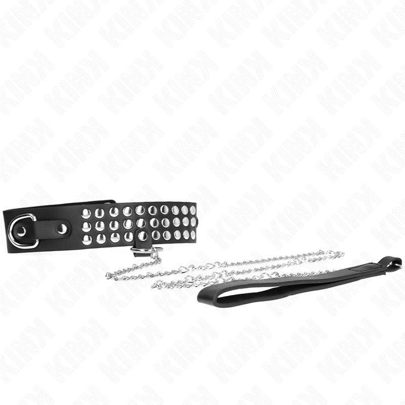 KINK - COLLIER RUBAN 65 CM BRILLANT RÉGLABLE 37-42 CM X 5,3 CM