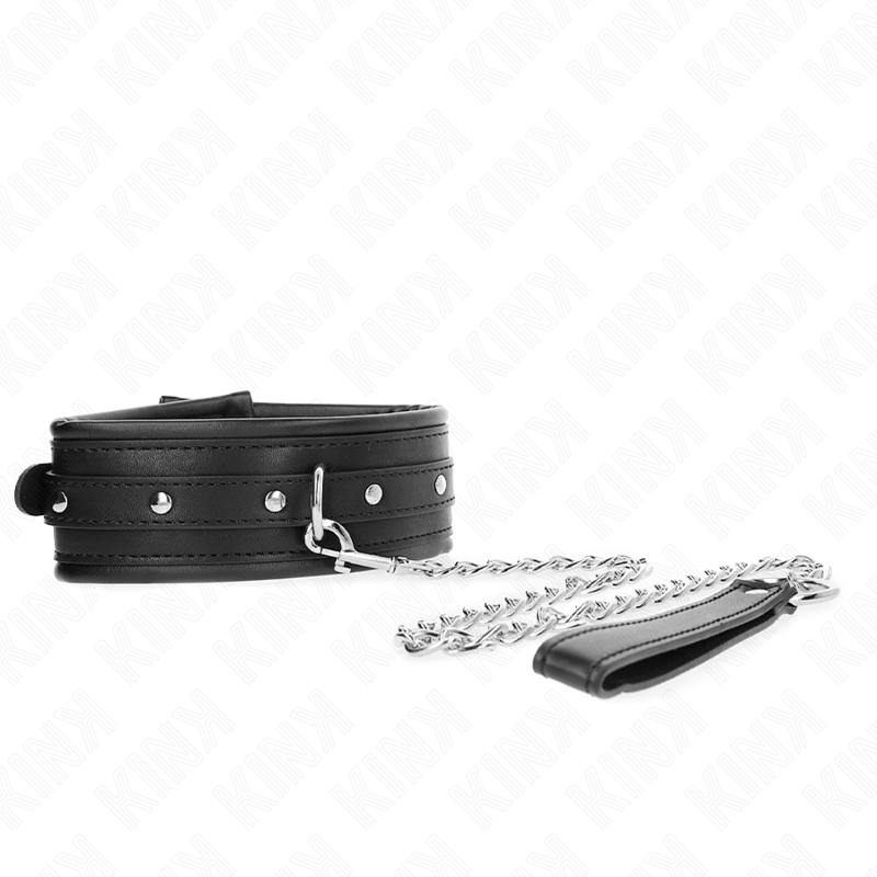 KINK - COLLIER AVEC SANGLE À BOUCLE BRILLANTE 65 CM 48,5 CM X 5,3 CM