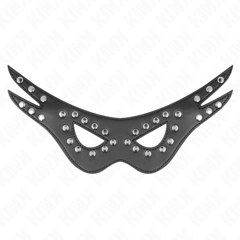 KINK - MASQUE EN SIMILI CUIR SEXY MODÈLE 1 27 x 13 CM