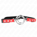 KINK - BAILLON MULTI-ANNEAUX 4 / 4,8 CM ROUGE 38 X 56 CM
