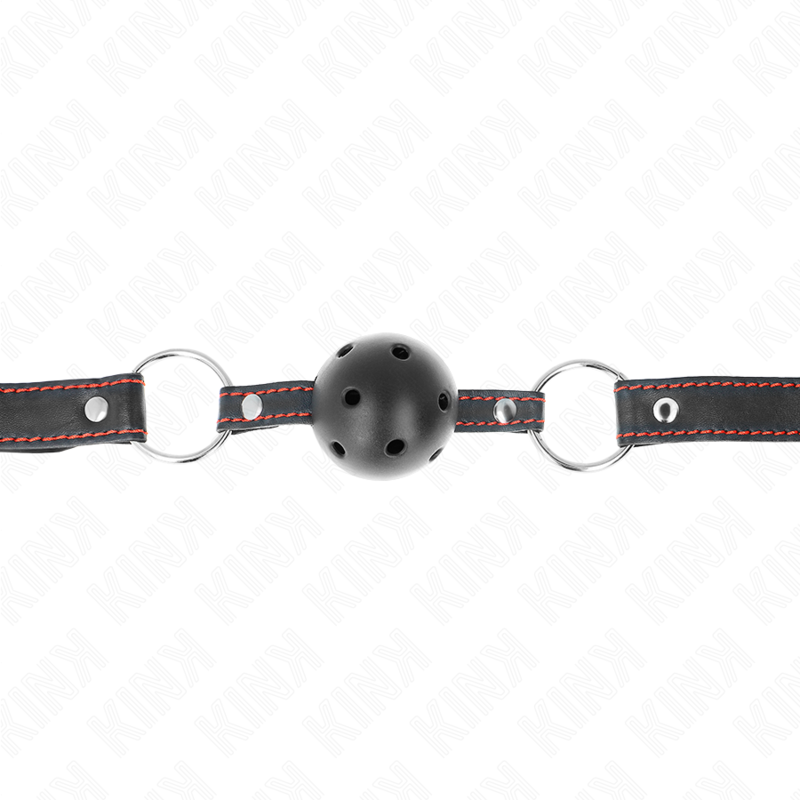 KINK - BAILLON SPHÉRIQUE NOIR CREUX ET DUR MODÈLE 2 65 x 2,5 CM