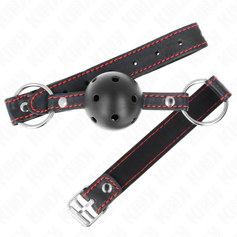 KINK - BAILLON SPHÉRIQUE NOIR CREUX ET DUR MODÈLE 2 65 x 2,5 CM