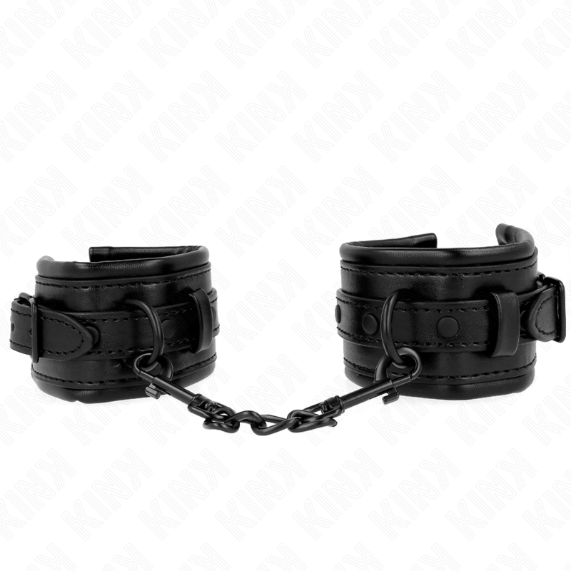KINK - MENOTTES NOIRES RÉGLABLES 20-30 CM X 6 CM