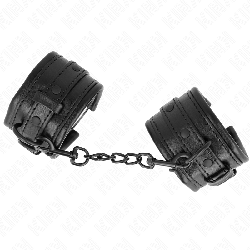 KINK - MENOTTES NOIRES RÉGLABLES 20-30 CM X 6 CM
