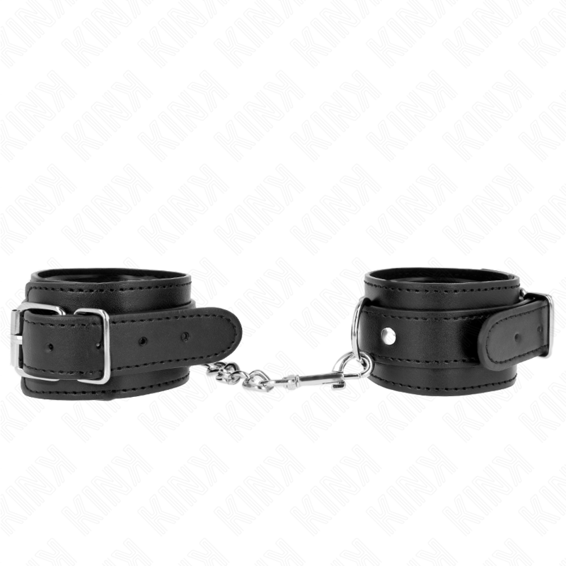 KINK - MENOTTES MINCES NOIRES RÉGLABLES 21-33 CM