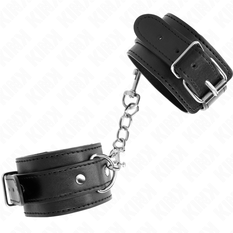 KINK - MENOTTES MINCES NOIRES RÉGLABLES 21-33 CM