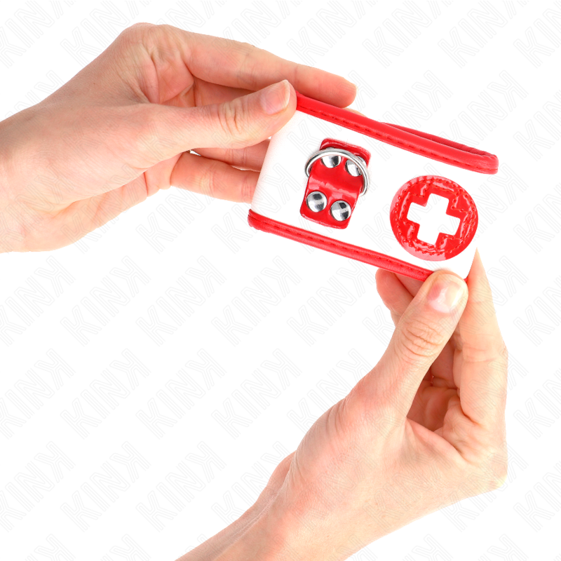 KINK - MENOTTES MINI POUR INFIRMIÈRES, RÉGLABLES 18-23 CM X 5 CM