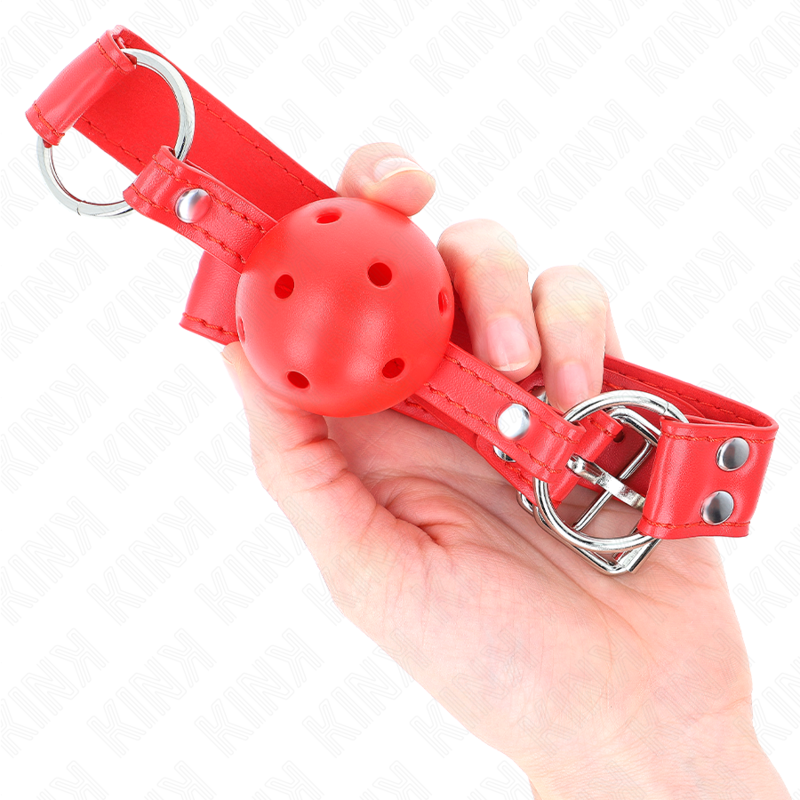 KINK - BAILLON SPHÉRIQUE CREUX ROUGE COMPLET 62 x 2 CM