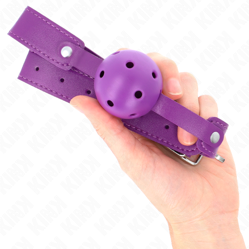 KINK - BALLE RESPIRANTE VIOLETTE 4,5 CM AIMANT 65 x 2,5 CM