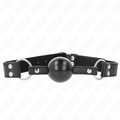 KINK - BOULE SOUPLE ET FERME DE 4 CM AVEC BANDE EN SIMILICUIR 62 x 2,5 CM RÉGLABLE 42-58 CM
