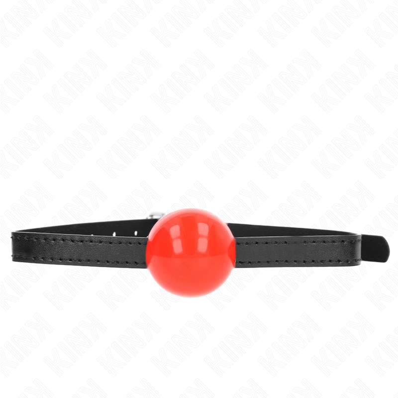 KINK - BALLE PLEINE ROUGE INDIVIDUELLE 4 CM BÂILLON 65 x 1,5 CM