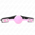 KINK - BOULE EN SILICONE LUMINEUSE 4 CM Bâillon 60 x 2 CM