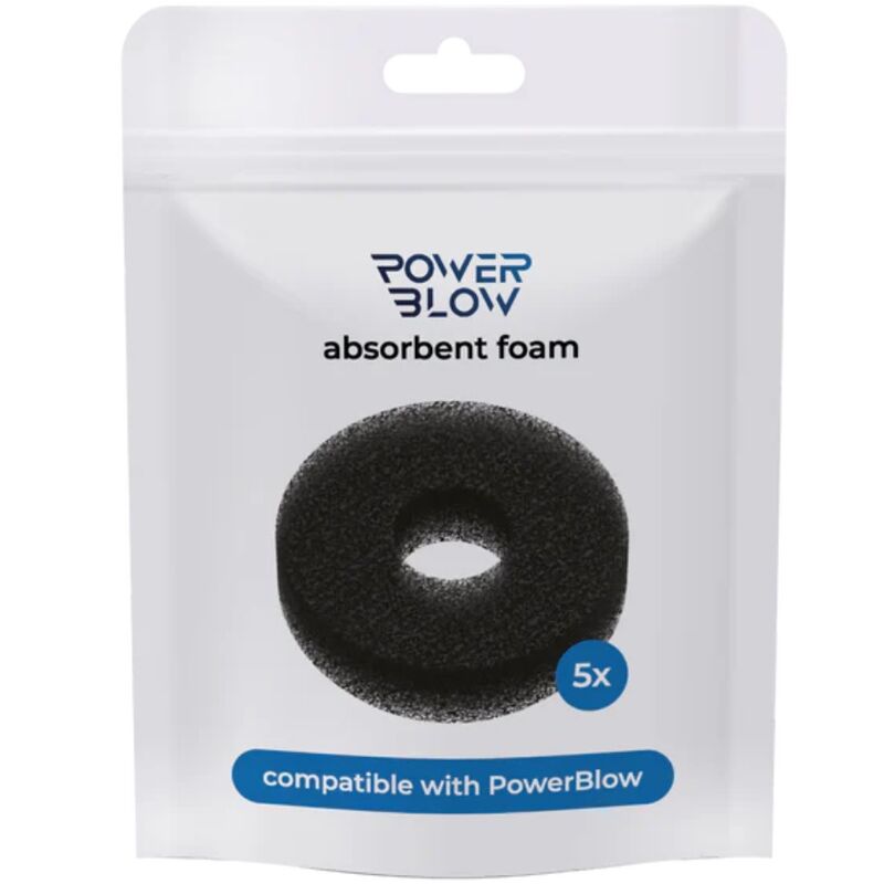 KIIROO - MOUSSE ABSORBANT LES CHOCS POWER, PACK DE 5