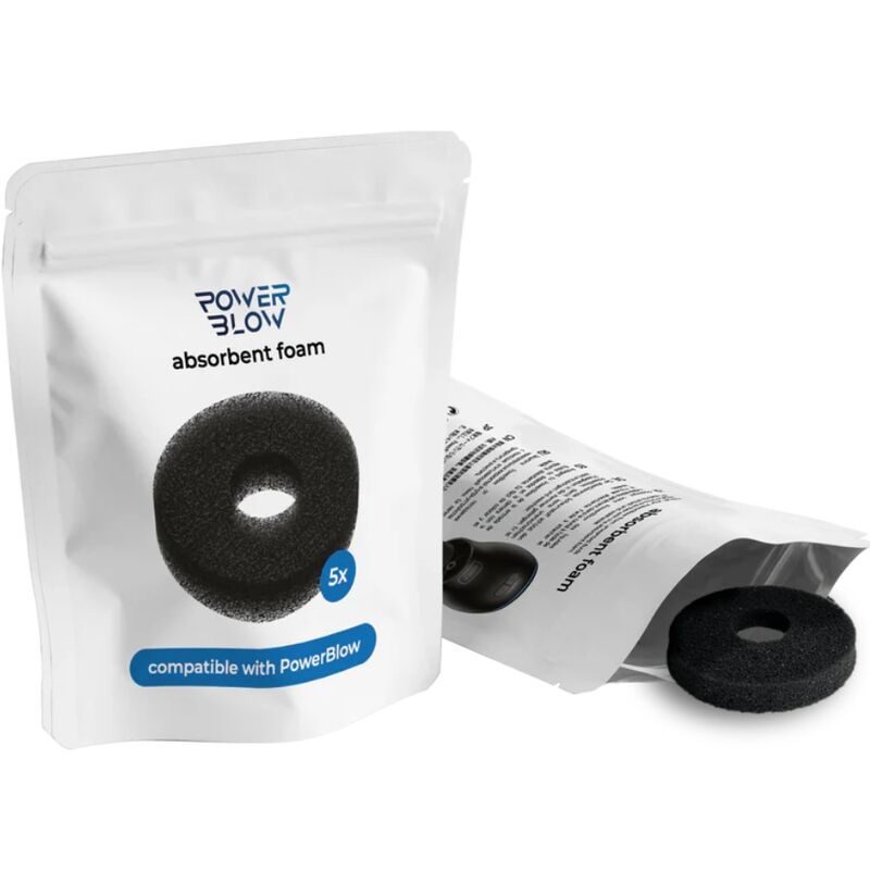 KIIROO - MOUSSE ABSORBANT LES CHOCS POWER, PACK DE 5