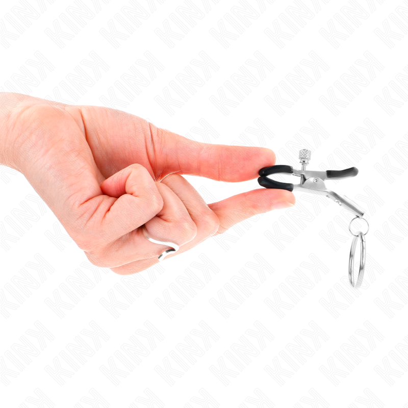 KINK - PINCE À Mamelons AVEC JOINT TORIQUE 6 CM