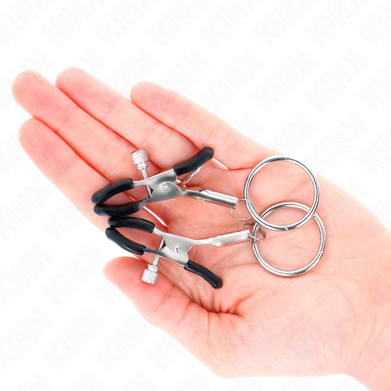 KINK - PINCE À Mamelons AVEC JOINT TORIQUE 6 CM