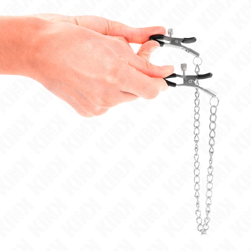 KINK - PINCES À NIPPLES FINES CHAÎNE 30 CM