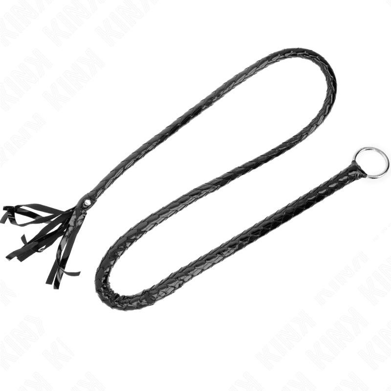 KINK - LONG FOUET EN PVC BRILLANT 138 CM