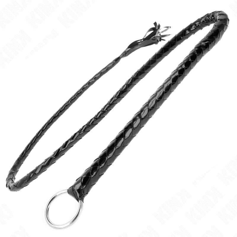 KINK - LONG FOUET EN PVC BRILLANT 138 CM