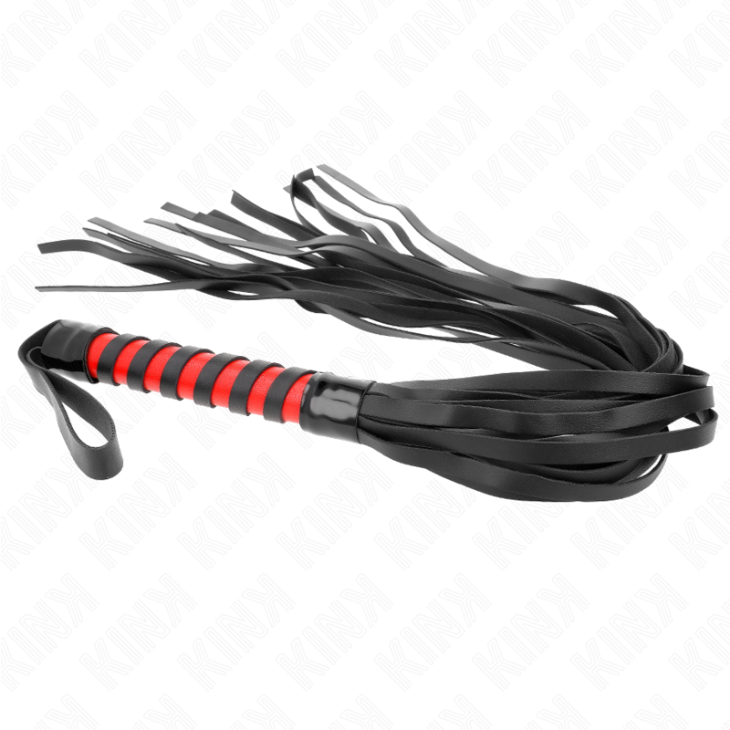 KINK - LONG FOUET RAYÉ 70 CM