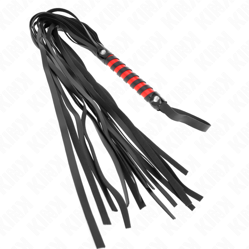 KINK - LONG FOUET RAYÉ 70 CM