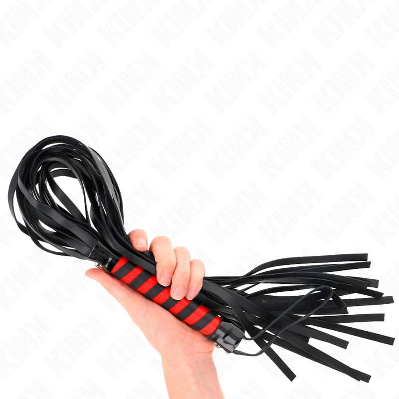 KINK - LONG FOUET RAYÉ 70 CM
