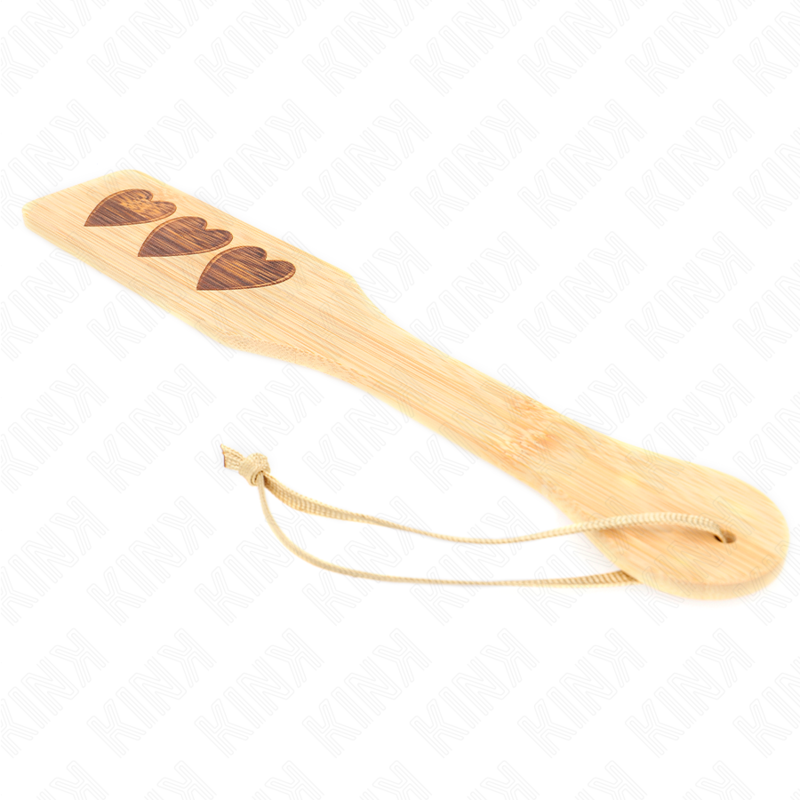 KINK - PALETTE BAMBOU DESIGN CŒUR 32 X 5,5 CM