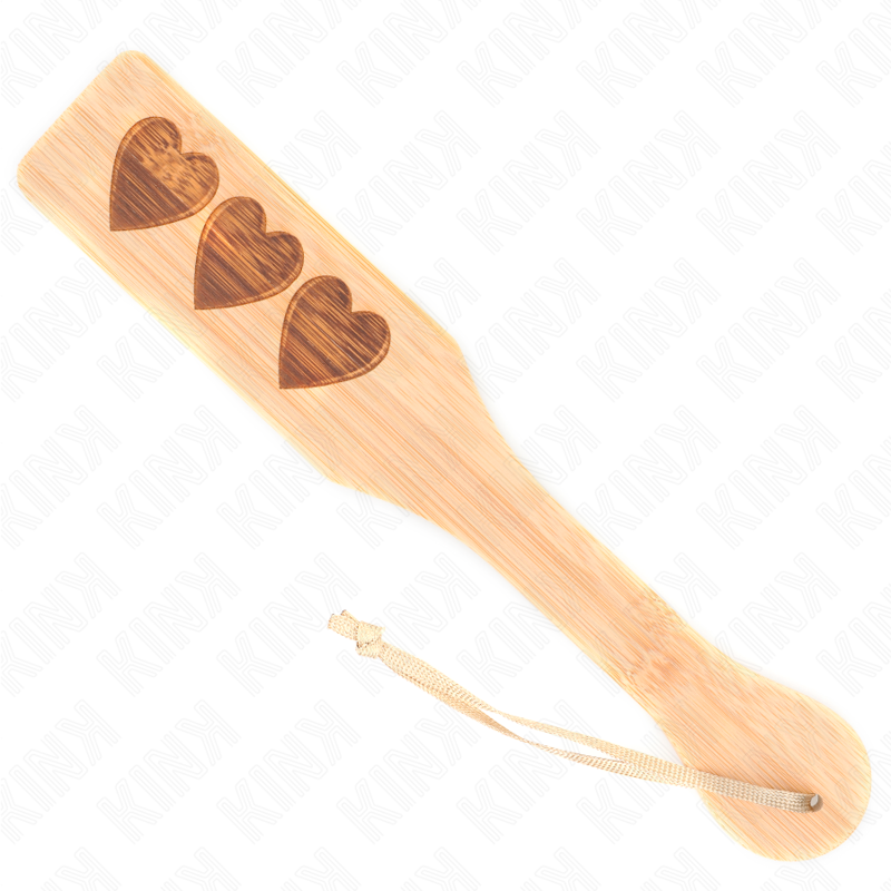 KINK - PALETTE BAMBOU DESIGN CŒUR 32 X 5,5 CM
