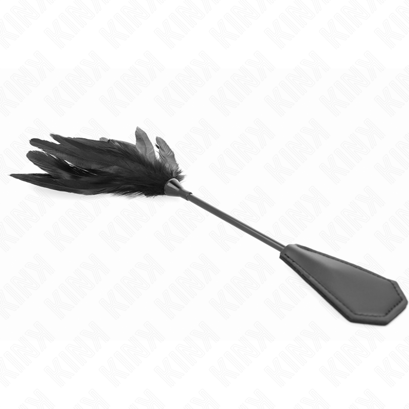 KINK - PLUMES À CHATOUILLES AVEC POIGNÉE 48 CM