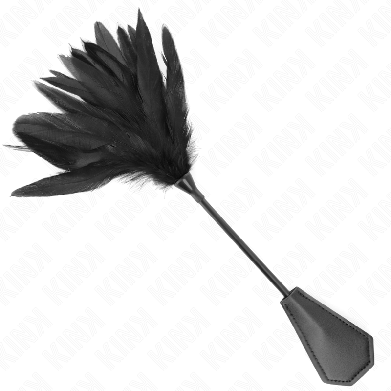 KINK - PLUMES À CHATOUILLES AVEC POIGNÉE 48 CM