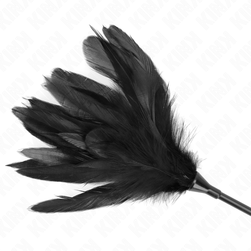 KINK - PLUMES À CHATOUILLES AVEC POIGNÉE 48 CM