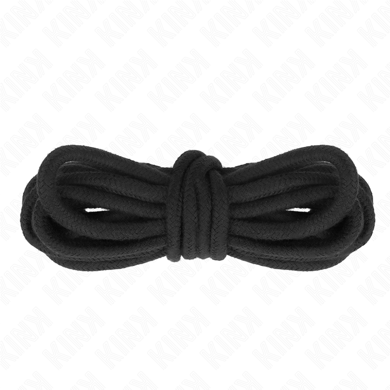 KINK - CORDE EN COTON 10 MÈTRES NOIRE