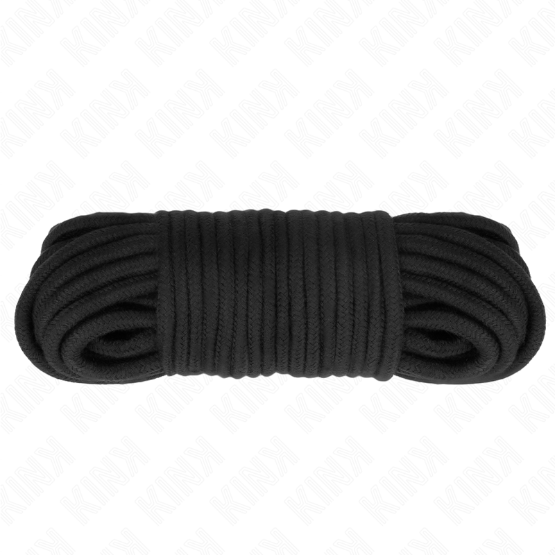 KINK - CORDE EN COTON 20 MÈTRES NOIRE