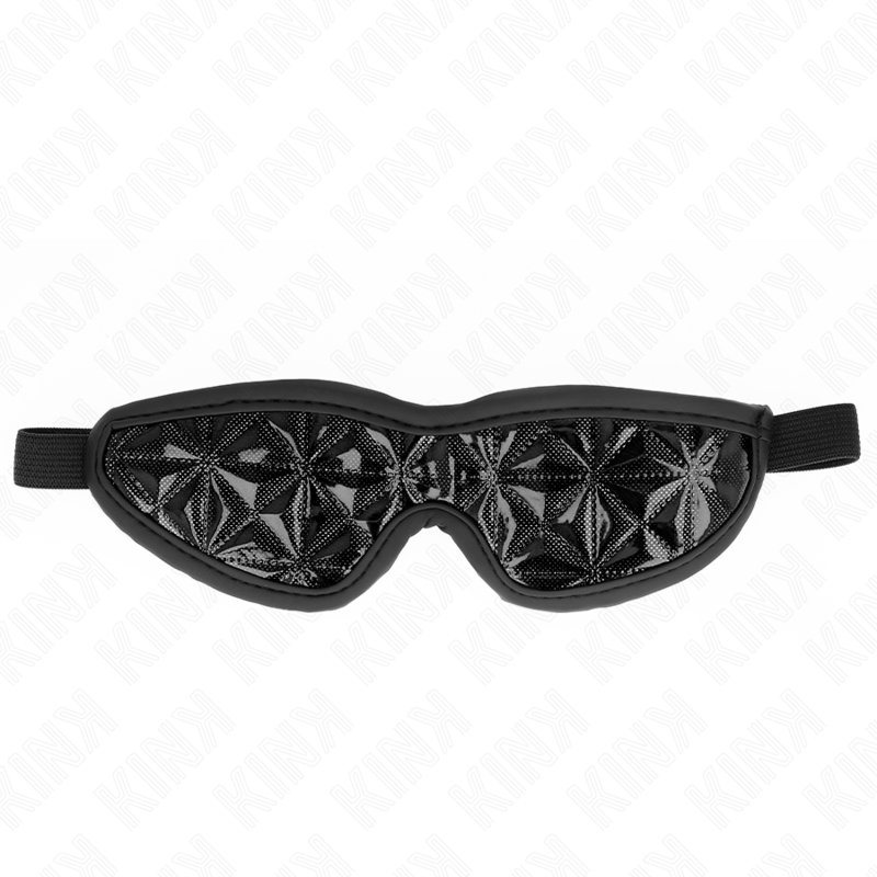 KINK - BANDEAU NOIR À MOTIF LOSANGES 20,5 x 6 CM