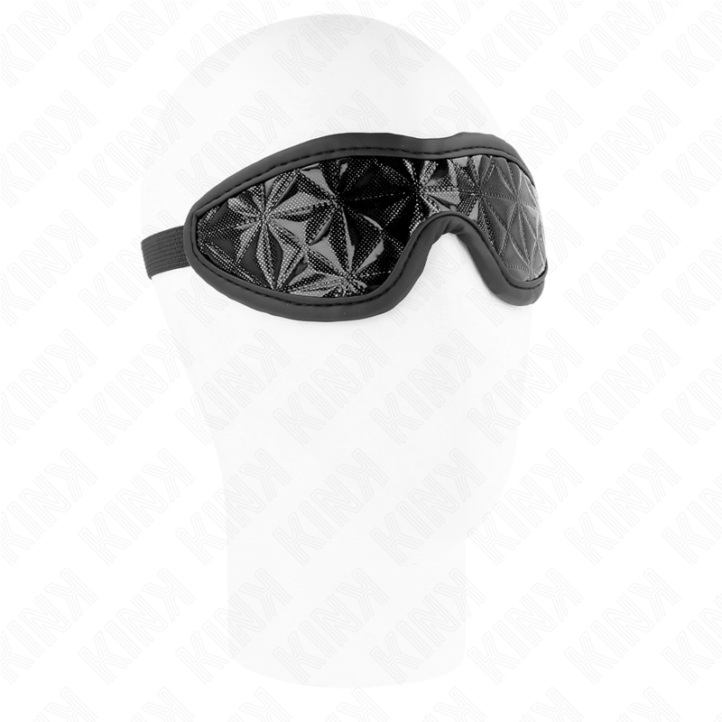 KINK - BANDEAU NOIR À MOTIF LOSANGES 20,5 x 6 CM