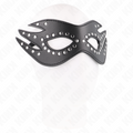 KINK - MASQUE EN SIMILICUIR AVEC RIVETS MODÈLE 3 26 x 9,5 CM