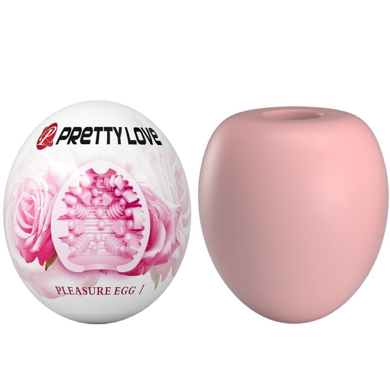 PRETTY LOVE - MASTURBATEUR MASCULIN ŒUF ROSE