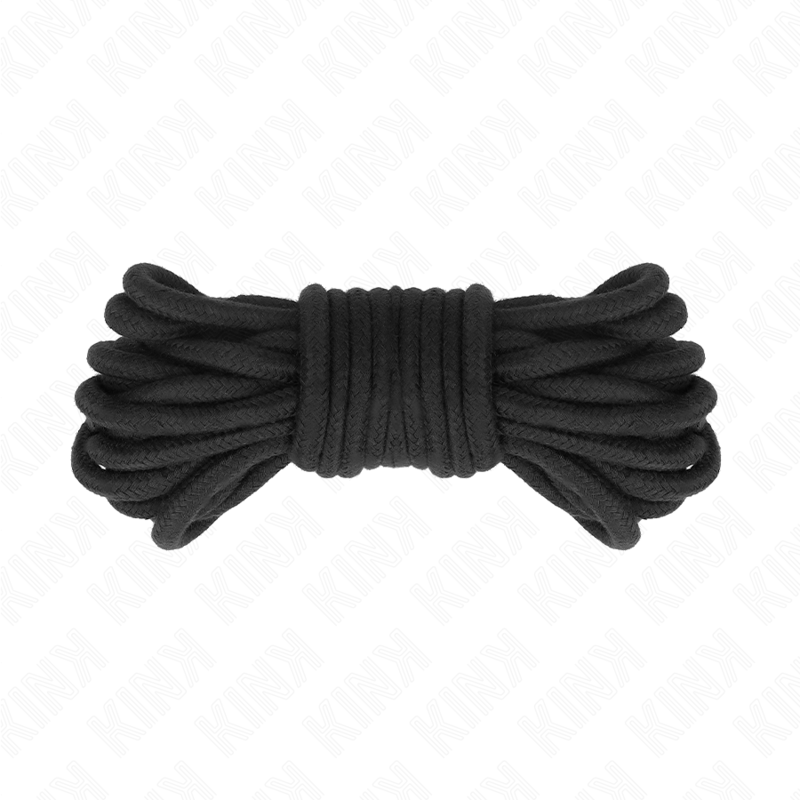 KINK - CORDE EN COTON 5 MÈTRES NOIRE
