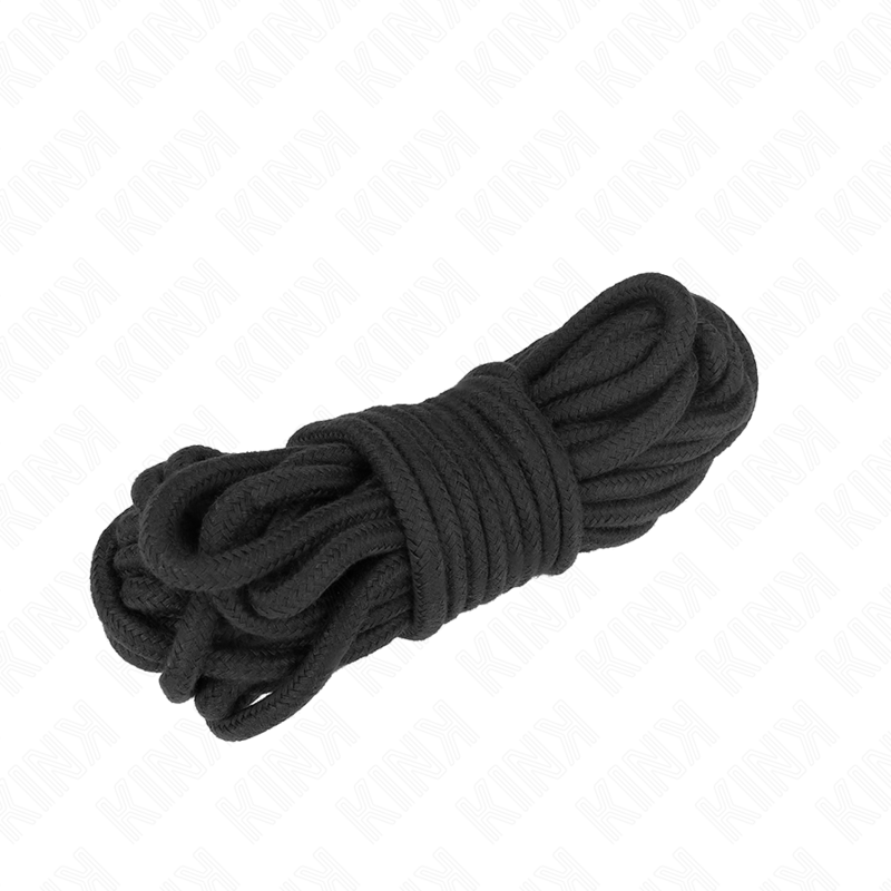 KINK - CORDE EN COTON 5 MÈTRES NOIRE